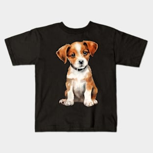 Puppy Jack Russell Terrier Kids T-Shirt